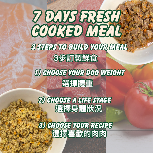 熟 · 鮮食訂製 （7 天份量）