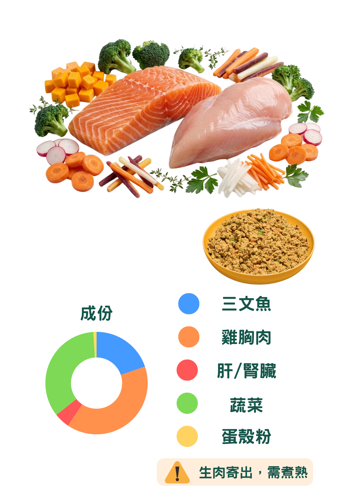 三文魚雞胸 150g