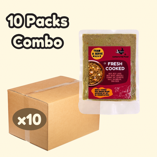 (10 Packs Combo) ‘Superfood’ 牛肉100g
